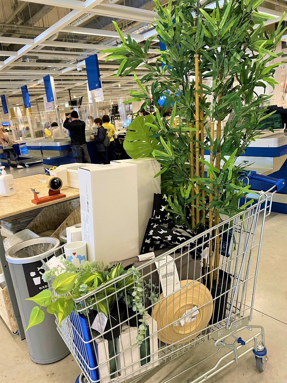 IKEAで内覧会準備♥　無垢材 自然素材 丸太の家(≧▽≦) 画像