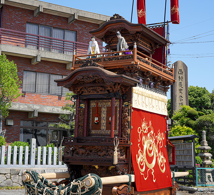 亀崎地区　東組　宮本車　写真